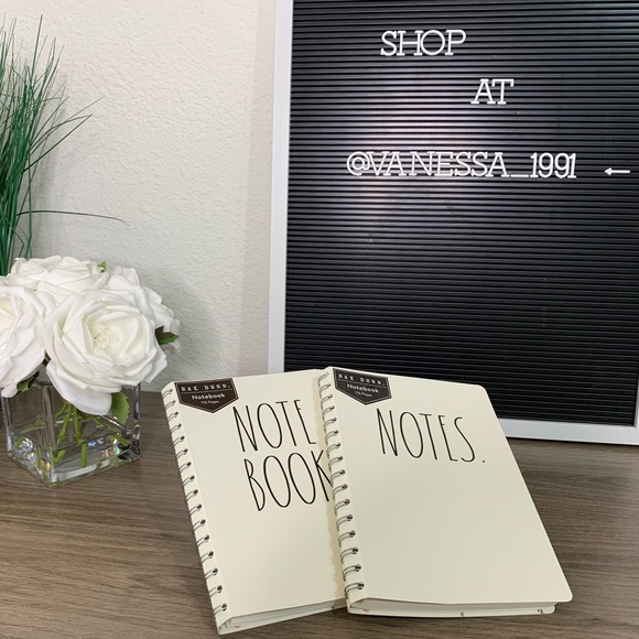 Rae Dunn - Notebooks Bundle - NOTEBOOK & NOTES